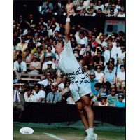Rod Laver Tennis Star Signed 8x10 Glossy Photo JSA Authenticated