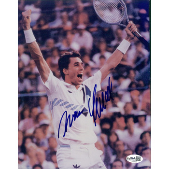 Ivan Lendl Tennis Star Signed 8x10 Glossy Photo JSA Authenticated Kinks
