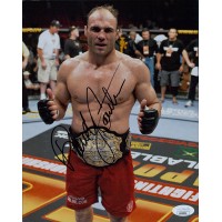 Randy Couture UFC MMA Fighter Signed 8x10 Matte Photo JSA Authenticated