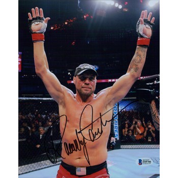 Randy Couture UFC MMA Fighter Signed 8x10 Matte Photo Beckett Authenticated BAS