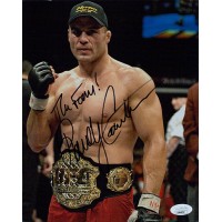 Randy Couture UFC MMA Fighter Signed 8x10 Matte Photo JSA Authenticated