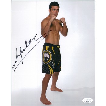 Lyoto Machida UFC MMA Fighter Signed 8x10 Cardstock Photo JSA Authenticated