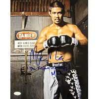 Mark Munoz UFC MMA Fighter Signed 11x14 Matte Photo JSA Authenticated