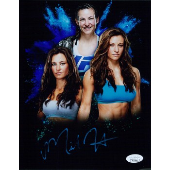 Miesha Tate MMA Fighter Signed 8x10 Glossy Photo JSA Authenticated