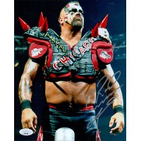 Road Warrior Animal WWF WCW Wrestler Signed 8x10 Glossy Photo JSA Authenticated