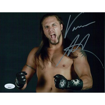 Vance Lance Archer WWE AEW TNA Wrestler Signed 8x10 Glossy Photo JSA Authentic