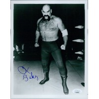 Ox Baker WWF WWE Wrestler Signed 8x10 Glossy Photo JSA Authenticated Ox Baker WWF WWE Wrestler Signed 8x10 Glossy Photo JSA Authenticated