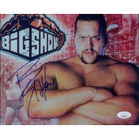 The Big Show WWF WWE WCW Paul Wright Signed 8x10 Glossy Photo JSA Authenticated