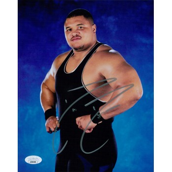 D'Lo Brown WWE WWF TNA Wrestler Signed 8x10 Glossy Photo JSA Authenticated