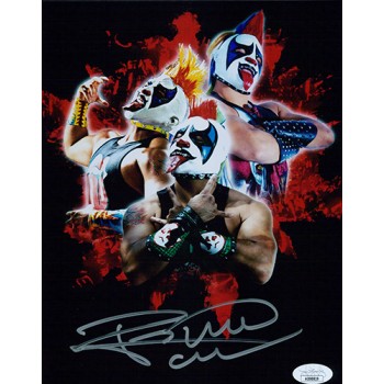 Psycho Clown AAA Lucha Libre Signed 8x10 Glossy Photo JSA Authenticated