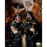 Demolition Ax and Smash WWE Wrestlers Signed 8x10 Glossy Photo JSA Authenticated