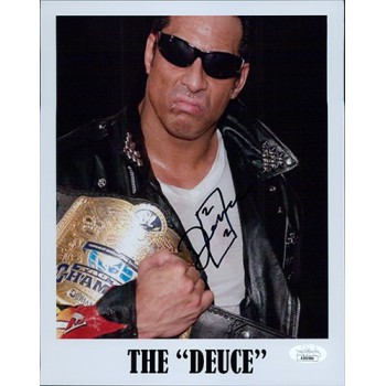 Deuce WWF WWE Wrestling Signed 8x10 Glossy Photo JSA Authenticated