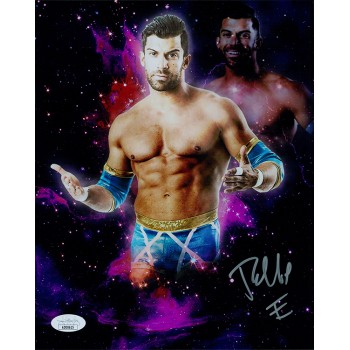 Robbie E WWE TNA Wrestling Signed 8x10 Matte Photo JSA Authenticated