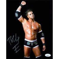 Robbie E WWE TNA Wrestling Signed 8x10 Glossy Photo JSA Authenticated