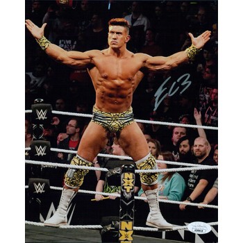 EC3 Ethan Carter WWE NXT Wrestling Signed 8x10 Glossy Photo JSA Authenticated