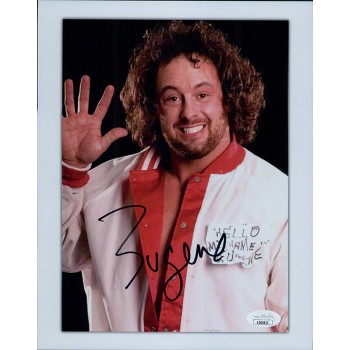 Eugene Nick Dinsmore WWE Wrestler Signed 8x10 Glossy Photo JSA Authenticated