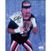 Terry Funk Wrestler WWF WWE Signed 8x10 Glossy Photo JSA Authenticated