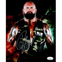 Doc Gallows Luke WWE TNA Wrestler Signed 8x10 Glossy Photo JSA Authenticated