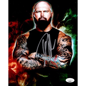 Doc Gallows Luke WWE TNA Wrestler Signed 8x10 Glossy Photo JSA Authenticated