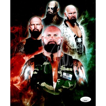 Doc Gallows Luke WWE TNA Wrestler Signed 8x10 Glossy Photo JSA Authenticated