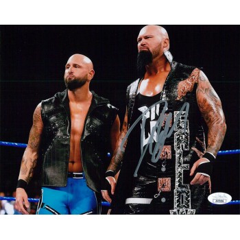 Doc Gallows Luke WWE TNA Wrestler Signed 8x10 Glossy Photo JSA Authenticated