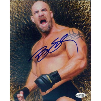 Bill Goldberg WWF WCW WWE Wrestler Signed 8x10 Glossy Photo JSA Authenticated