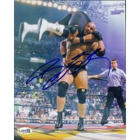 Bill Goldberg WWF WCW WWE Wrestler Signed 8x10 Glossy Photo JSA Authenticated
