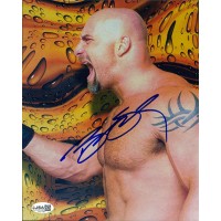 Bill Goldberg WWF WCW WWE Wrestler Signed 8x10 Glossy Photo JSA Authenticated