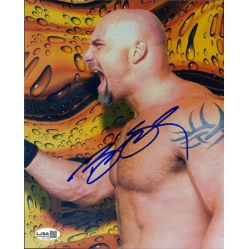 Bill Goldberg WWF WCW WWE Wrestler Signed 8x10 Glossy Photo JSA Authenticated