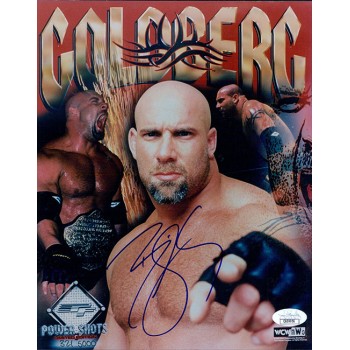 Bill Goldberg WWF WCW WWE Wrestler Signed 8x10 Glossy Photo JSA Authenticated