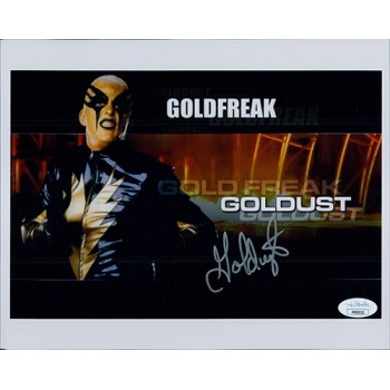 Goldust WWE WWF Wrestler Signed 8x10 Glossy Photo JSA Authenticated