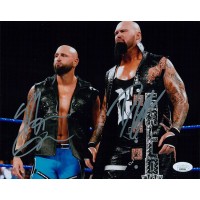 Good Brothers Doc Gallows Karl Anderson Signed 8x10 Glossy Photo JSA Authentic