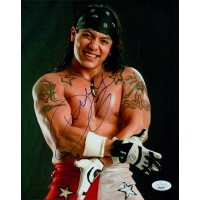 Juventud Guerrera WWE TNA Wrestling Signed 8x10 Glossy Photo JSA Authenticated