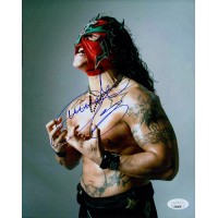 Juventud Guerrera WWE TNA Wrestling Signed 8x10 Glossy Photo JSA Authenticated