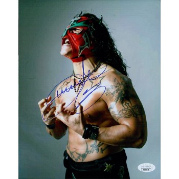 Juventud Guerrera WWE TNA Wrestling Signed 8x10 Glossy Photo JSA Authenticated