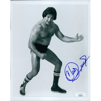 Chavo Guerrero Sr. WWE WWF Wrestler Signed 8x10 Glossy Photo JSA Authenticated