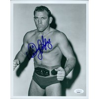 Danny Hodge NWA WWE Wrestling Signed 8x10 Glossy Photo JSA Authenticated