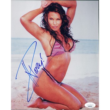 Ivory WWF WWE Diva Wrestler Signed 8x10 Glossy Photo JSA Authenticated