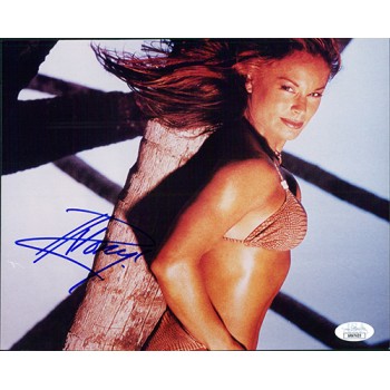 Ivory WWF WWE Diva Wrestler Signed 8x10 Glossy Photo JSA Authenticated