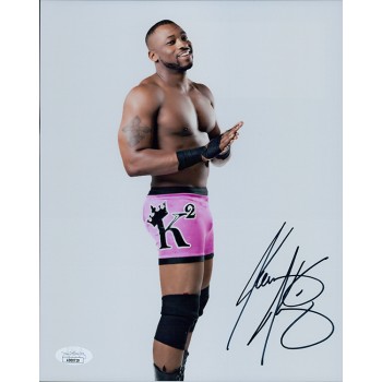 Kenny King ROH Impact Wrestling Signed 8x10 Glossy Photo JSA Authenticated