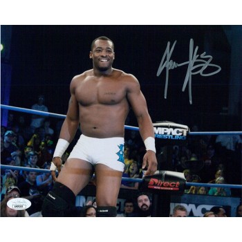 Kenny King ROH Impact Wrestling Signed 8x10 Glossy Photo JSA Authenticated