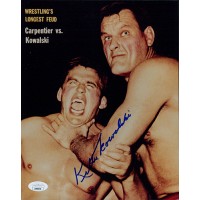 Killer Kowalski NWA WWF Wrestler Signed 8x10 Glossy Photo JSA Authenticated