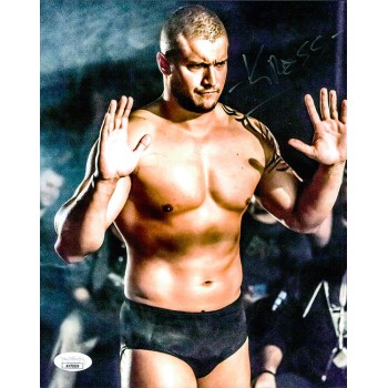 Karrion Killer Kross WWE Wrestling Signed 8x10 Glossy Photo JSA Authenticated