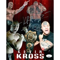 Karrion Killer Kross WWE Wrestling Signed 8x10 Glossy Photo JSA Authenticated