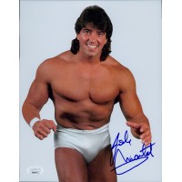 Rick Martel WWE WWF AWA Wrestler Signed 8x10 Glossy Photo JSA Authenticated
