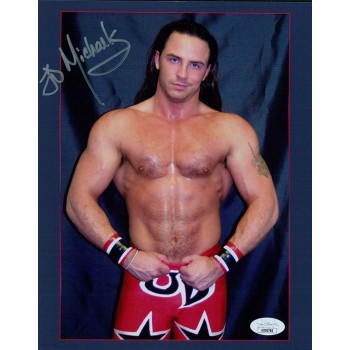 JD Michaels Wrestler Signed 8x10 Glossy Photo JSA Authenticated