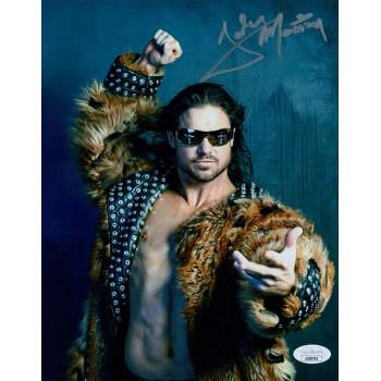 John Morrison WWE Impact Wrestler Signed 8x10 Glossy Photo JSA Authenticated