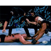 NWO Hulk Hogan Scott Hall Signed 8x10 Glossy Photo JSA Authenticated NWO Hulk Hogan Scott Hall Signed 8x10 Glossy Photo JSA Authenticated