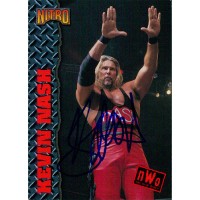Kevin Nash WCW NWO Signed 1999 Topps Nitro Card #43 JSA Authenticated