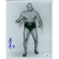 Bob Orton Sr. Signed WWF WWE NWA Wrestling 8x10 Glossy Photo JSA Authenticated